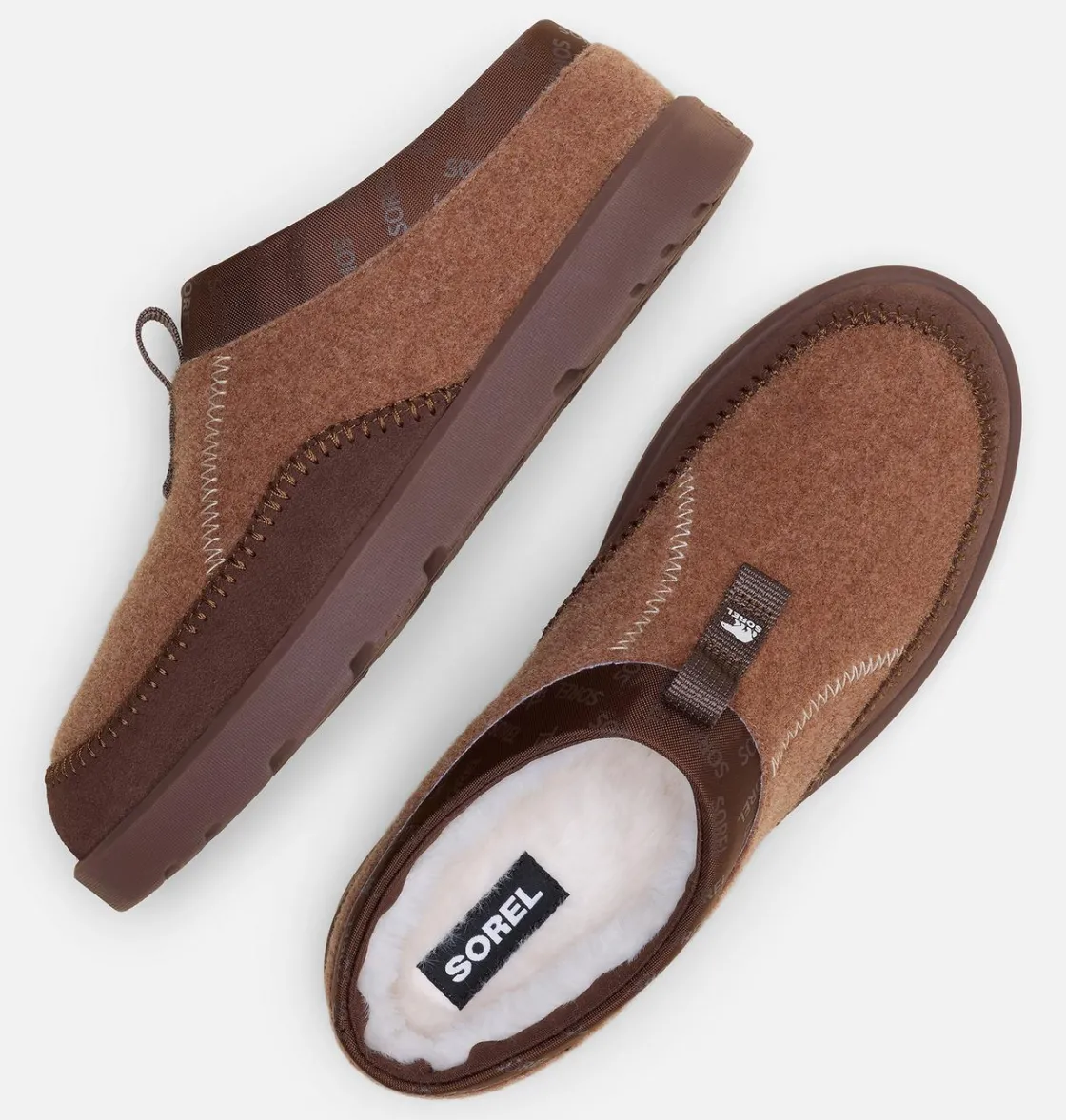 SOREL BYWAYS™ MULE Men's Slipper Velvet Tan, Tobacco New