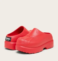 SOREL Caribou™ Clog Women's Shoe Bright Red, Black