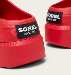 SOREL Caribou™ Clog Women's Shoe Bright Red, Black