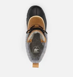 SOREL CARIBOU HORIZON™ GTX Men's Winter Boot Caribou Buff, Black Clearance