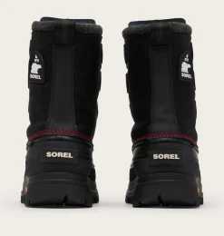 SOREL CARIBOU HORIZON™ GTX Men's Winter Boot Black, Bright Red New