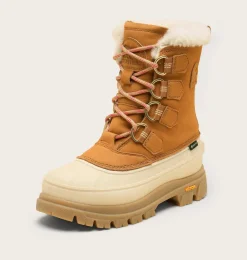 SOREL CARIBOU HORIZON™ GTX Women's Winter Boot Canyon Gold, Honey White Hot