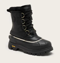 SOREL CARIBOU HORIZON™ GTX Women's Winter Boot Black, Honey White Online