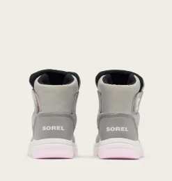 SOREL CHILDREN'S WHITNEY™ III STRAP MID Waterproof Boot Dove, Pink Dawn Online
