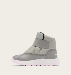 SOREL CHILDREN'S WHITNEY™ III STRAP MID Waterproof Boot Dove, Pink Dawn Online