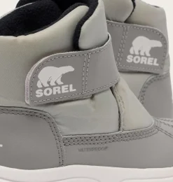 SOREL CHILDREN'S WHITNEY™ III STRAP MID Waterproof Boot Dove, Pink Dawn Online