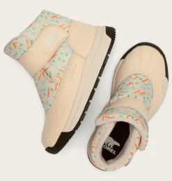 SOREL CHILDREN'S WHITNEY™ III STRAP MID Waterproof Boot Snow, Honey White Online