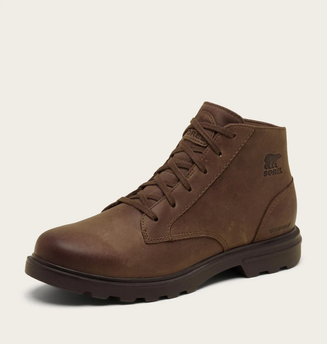 SOREL CYPRUS™ Men's Waterproof Boot Tobacco, Blackened Brown Sale