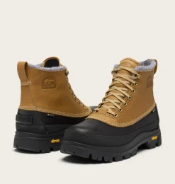 SOREL DAYSTORM HORIZON™ GTX Men's Waterproof Boot Caribou Buff, Black Hot