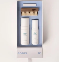 SOREL Essential Shoe Care Kit White New
