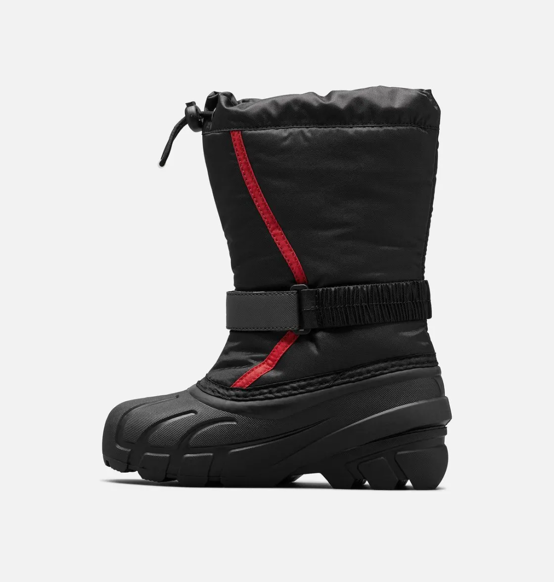 SOREL FLURRY™ Children's Boot Black, Bright Red Sale