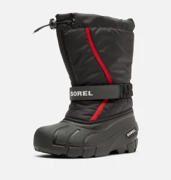 SOREL FLURRY™ Children's Boot Black, Bright Red Sale