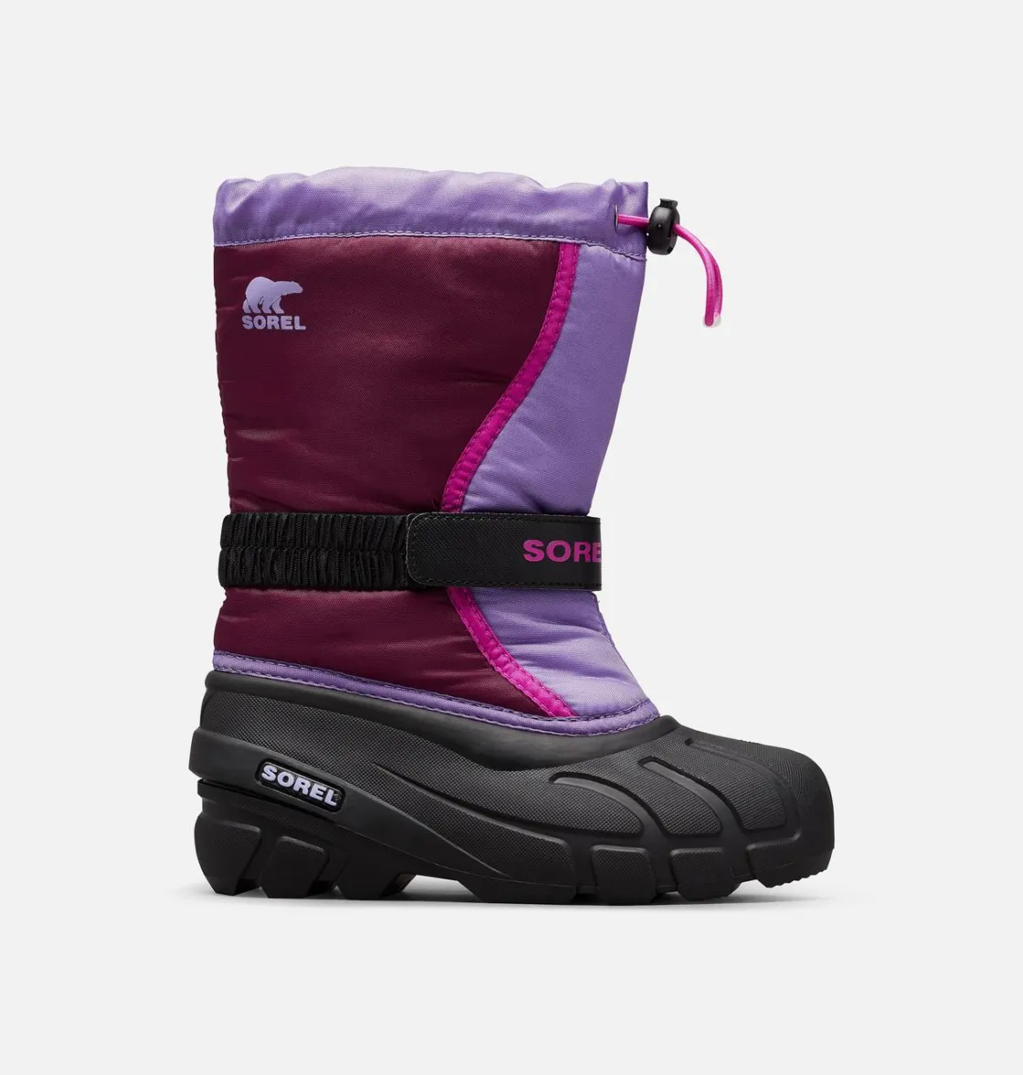 SOREL FLURRY™ Children's Boot Purple Dahlia, Paisley Purple Outlet