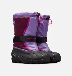 SOREL FLURRY™ Children's Boot Purple Dahlia, Paisley Purple Outlet
