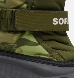 SOREL FLURRY™ Print Children's Boot Utility Green, Savory Sale