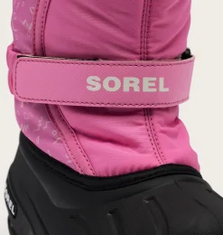 SOREL FLURRY™ Print Youth Boot Orchid, Black Hot