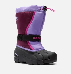 SOREL FLURRY™ Youth Boot Purple Dahlia, Paisley Purple Clearance