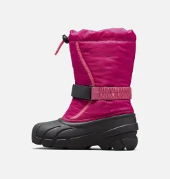 SOREL FLURRY™ Youth Boot Deep Blush, Tropic Pink Hot