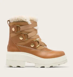 SOREL JOAN FRWD™ COZY Women's Waterproof Boot Tawny Buff, Honey White Online