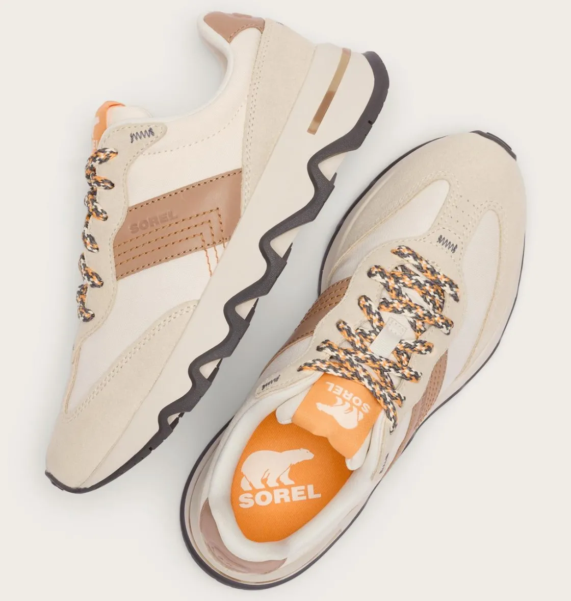 SOREL Kinetic™ Ember Women's Sneaker Honey White, Snow Best