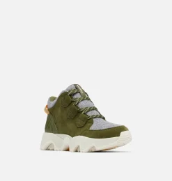 SOREL KINETIC™ Impact Caribou Plus Women's Waterproof Boot Utility Green, Light Aloe