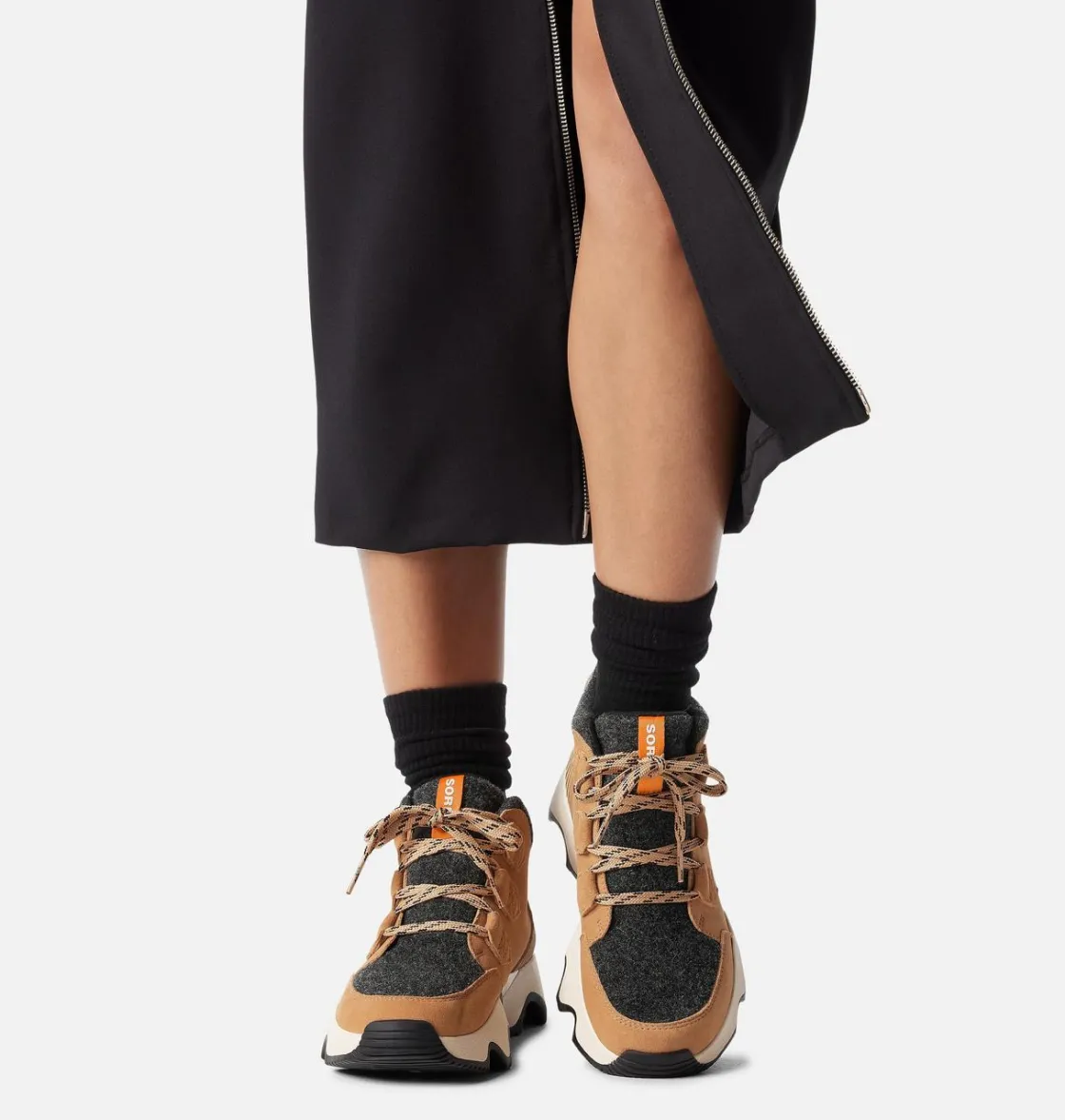 SOREL KINETIC™ Impact Caribou Plus Women's Waterproof Boot Tawny Buff, Black Sale