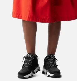 SOREL KINETIC™ Impact Caribou Plus Women's Waterproof Boot Black, Sea Salt Sale