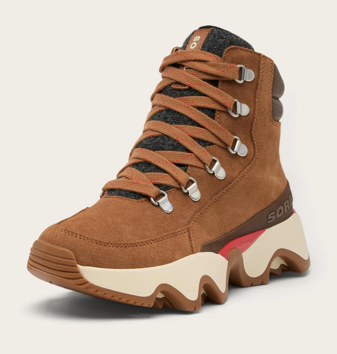 SOREL KINETIC™ Impact Conquest Plus Women's Waterproof Boot Velvet Tan, Tobacco