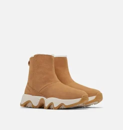SOREL KINETIC™ Impact Short Women's Waterproof Boot Tawny Buff, Gum 17 New