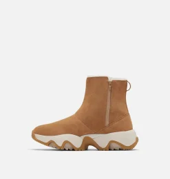 SOREL KINETIC™ Impact Short Women's Waterproof Boot Tawny Buff, Gum 17 New