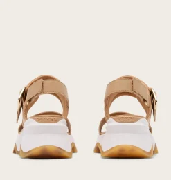 SOREL Kinetic™ Impact Wedge Women's Sandal Honest Beige, Sea Salt Best