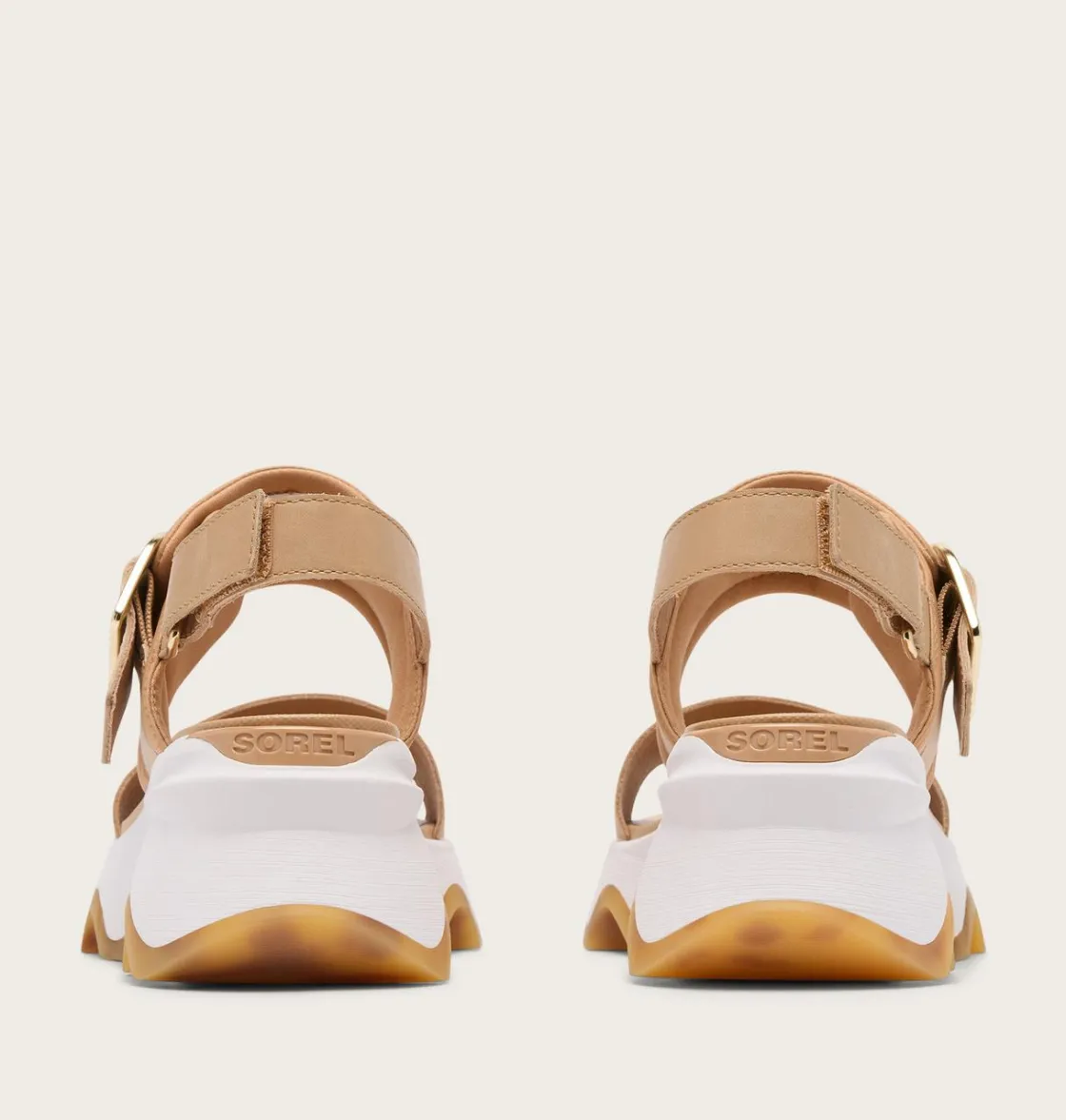 SOREL Kinetic™ Impact Wedge Women's Sandal Honest Beige, Sea Salt Best