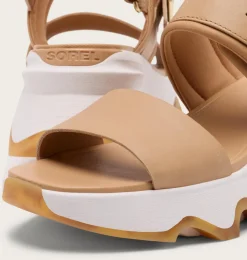 SOREL Kinetic™ Impact Wedge Women's Sandal Honest Beige, Sea Salt Best