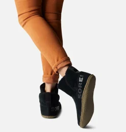SOREL NAKISKA™ Bootie Women's Slipper Black, Sage Clearance