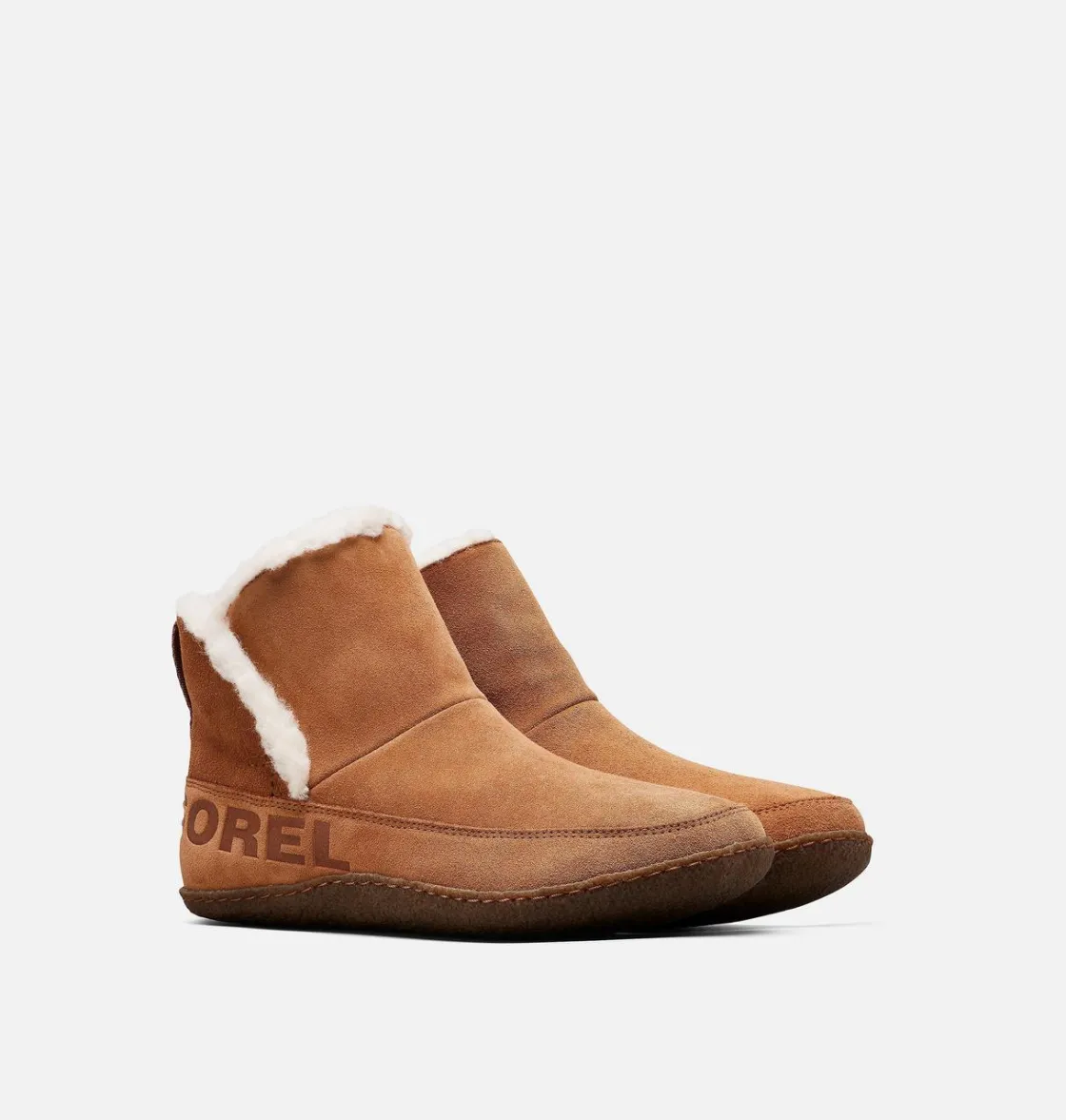 SOREL NAKISKA™ Bootie Women's Slipper Camel Brown, Natural Outlet