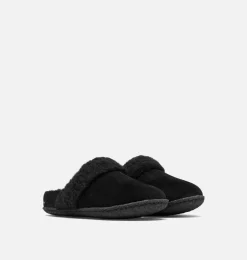 SOREL NAKISKA™ Slide II Youth Slipper Black, Sea Salt Sale