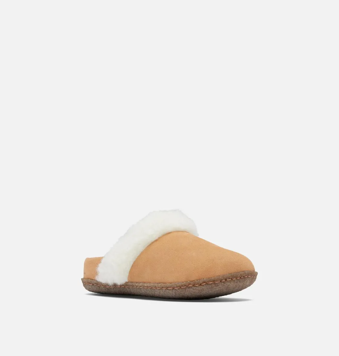 SOREL NAKISKA™ Slide II Youth Slipper Tawny Buff, Gum 2 New
