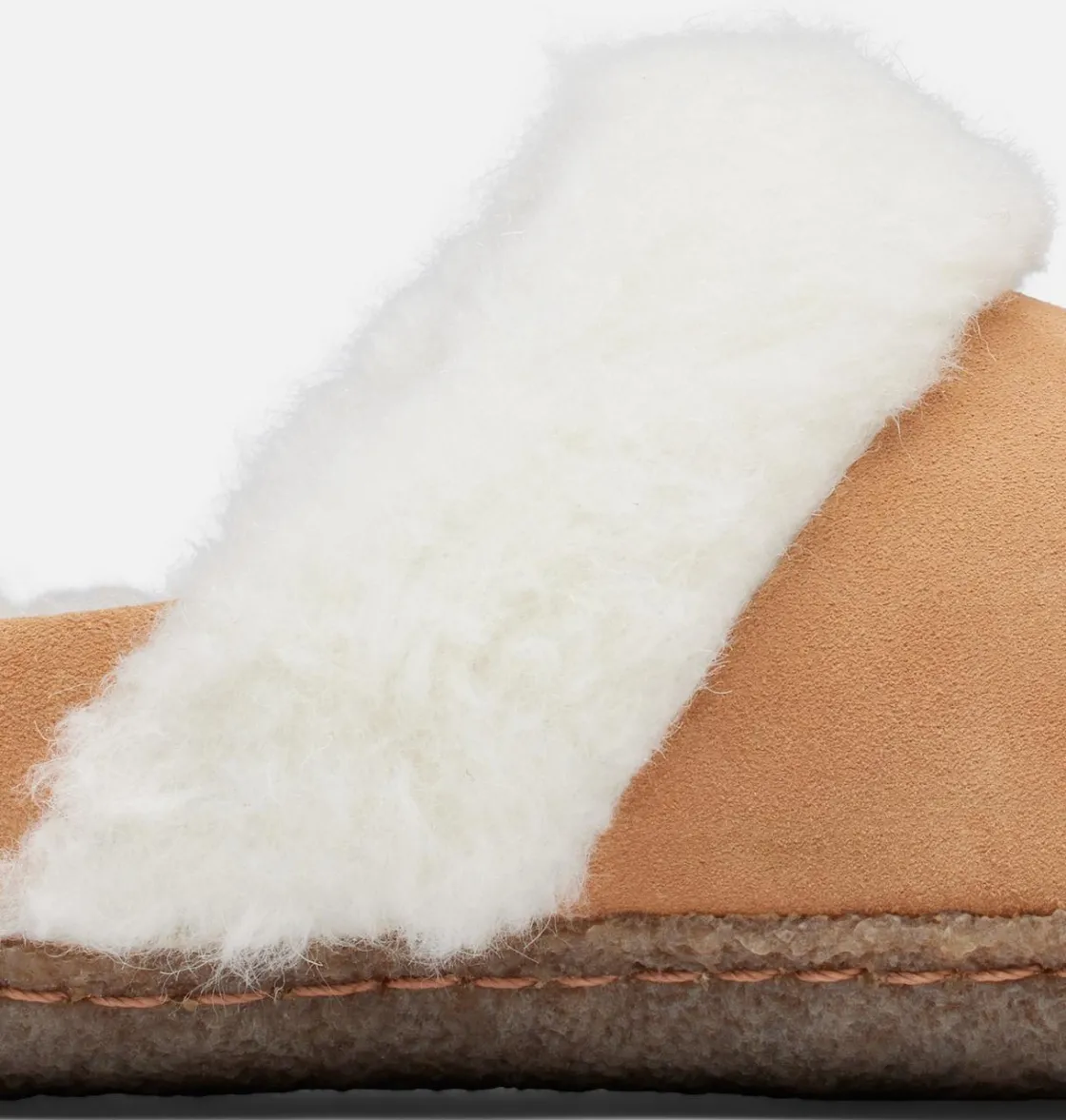 SOREL NAKISKA™ Slide II Youth Slipper Tawny Buff, Gum 2 New