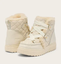 SOREL ONA AVE™ Alpine Lux Waterproof Boot Chalk, Sea Salt Hot