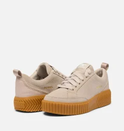 SOREL Ona Ave™ Low Waterproof Women's Sneaker Crushed Clay, Gum 2 Sale