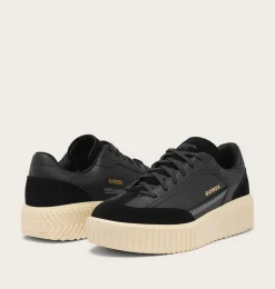 SOREL Ona Ave™ T-Toe Women's Sneaker Black, Honey White New