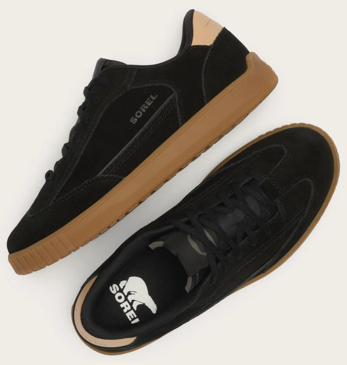 SOREL Ona™ Drift Men's Sneaker Black, Sea Salt Outlet