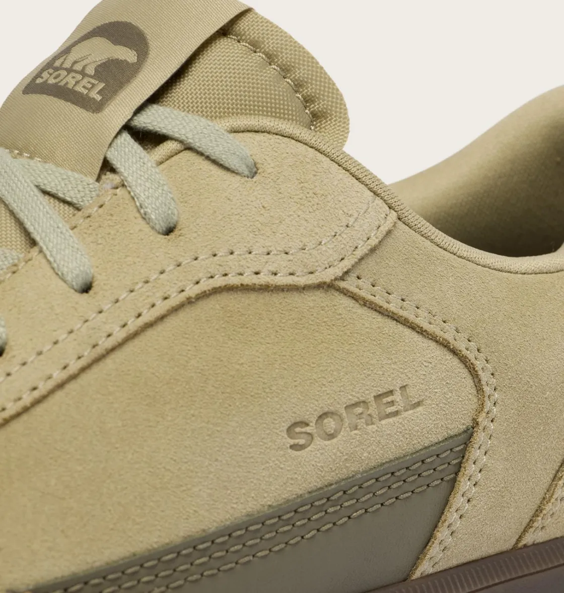 SOREL Ona™ Drift Men's Sneaker Dusty Twill, Gum 15 Outlet