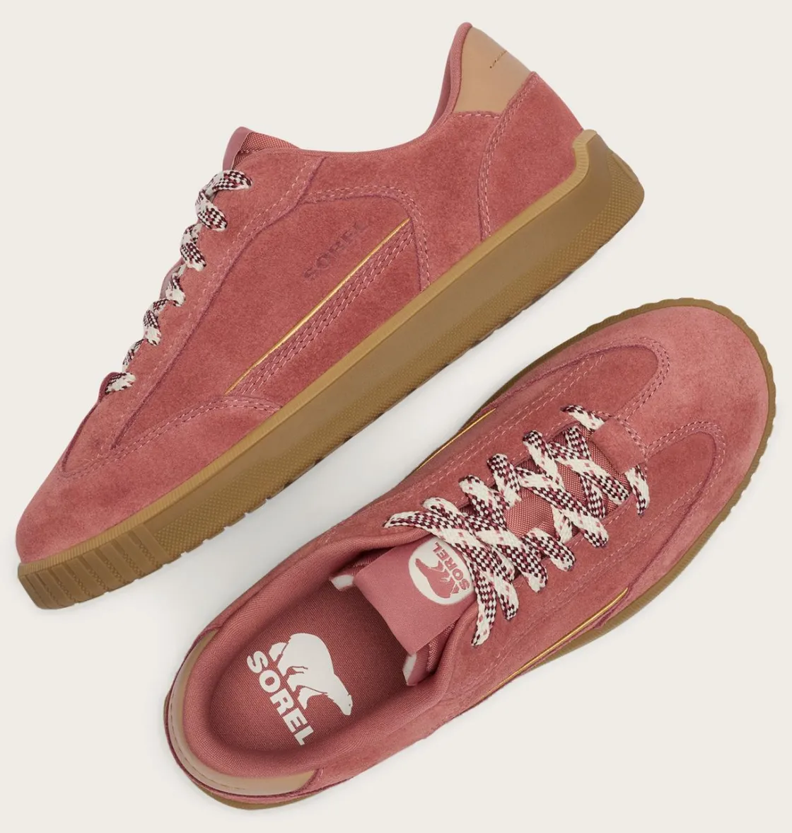 SOREL Ona™ Drift Women's Sneaker Sandy Clay, Gum 16 Clearance