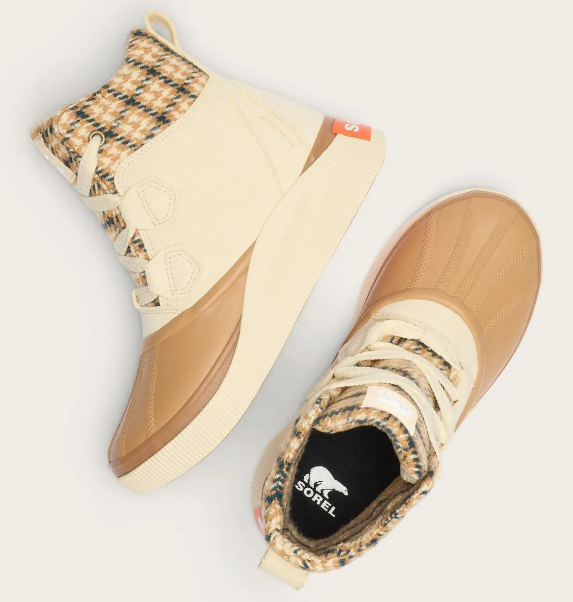 SOREL OUT N ABOUT™ IV Chillz Women's Waterproof Boot Honey White, Tawny Buff Best