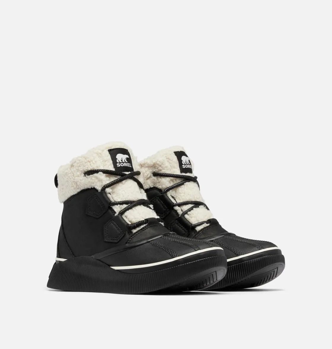 SOREL OUT N ABOUT™ IV Chillz Women's Waterproof Boot Black, Chalk New