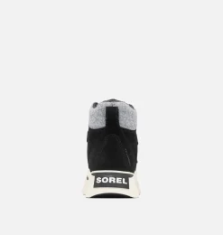 SOREL OUT N ABOUT™ IV Chillz Youth Waterproof Boot Black, Chalk Clearance