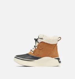 SOREL OUT N ABOUT™ IV Chillz Youth Waterproof Boot Taffy, Black Hot
