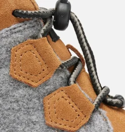 SOREL OUT N ABOUT™ IV Classic Youth Waterproof Boot Taffy, Black Felt Sale