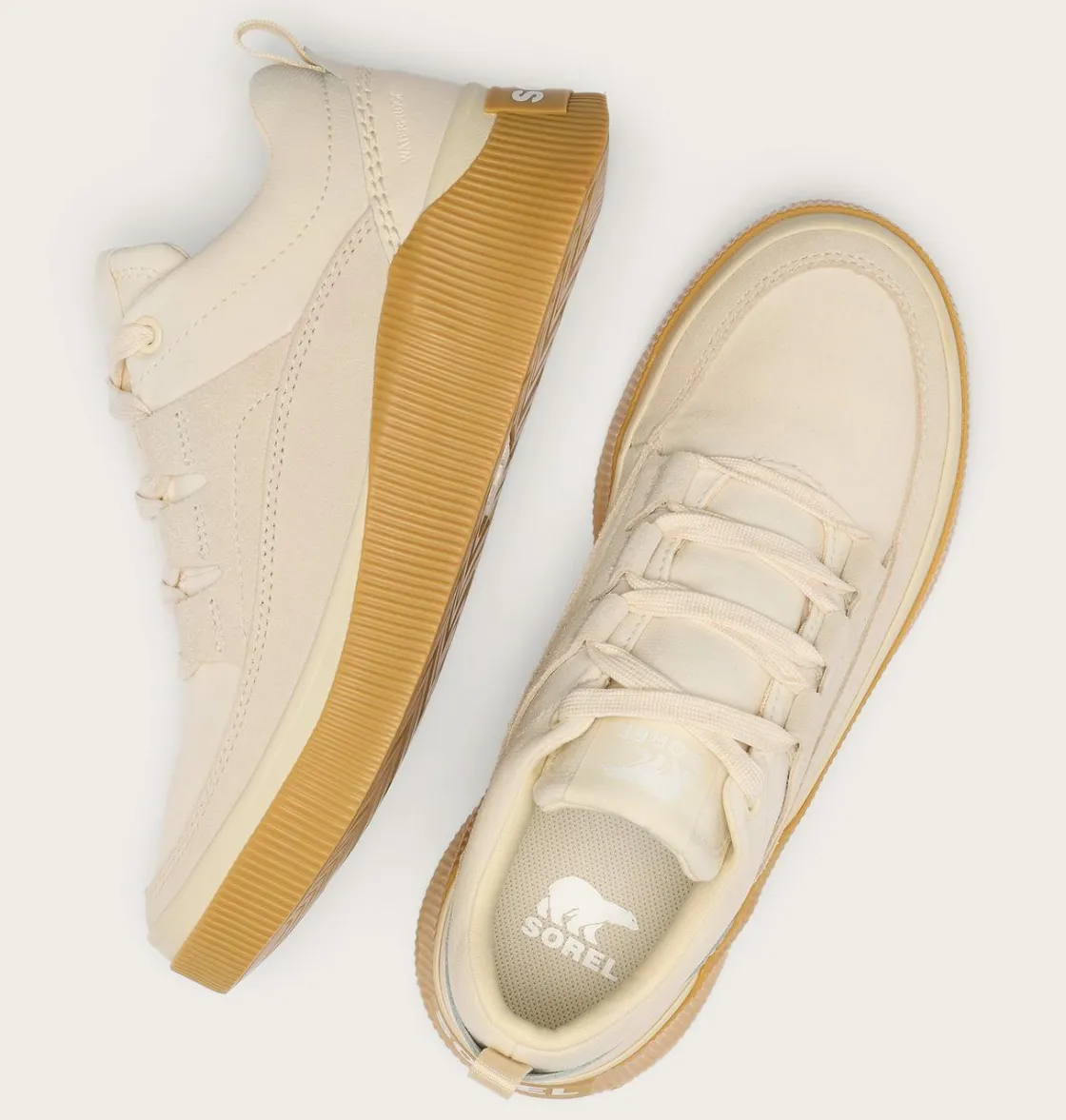 SOREL OUT N ABOUT™ IV Low Women's Waterproof Sneaker Chalk, Gum 16 Online